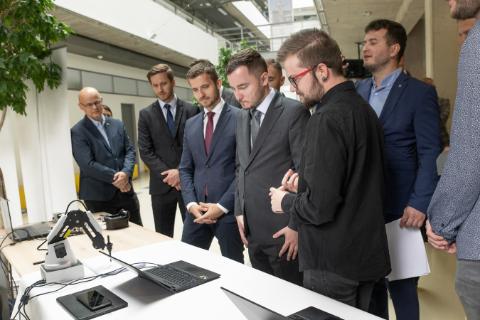 Návšteva delegácie Ministerstva školstva na TUKE