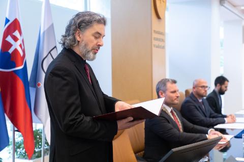 Inauguration of the Dean of the Faculty of Arts