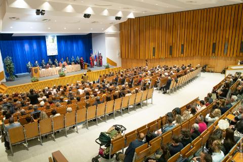 Slávnostná promócia absolventov doktorandského štúdia