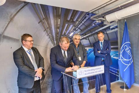 TUKE is Extending Cooperation with CERN